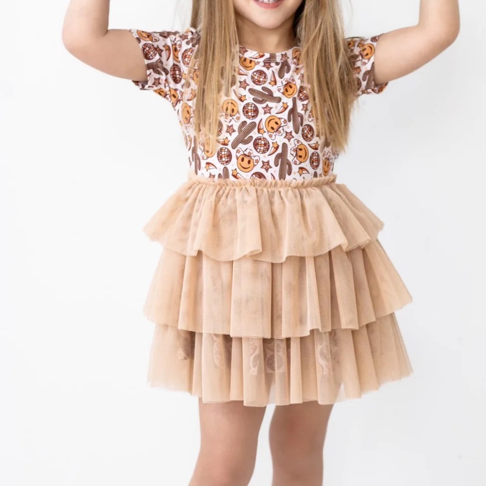 Dream Big Little Co Bamboo Western Dreamzzz Tutu Dress size 5/6